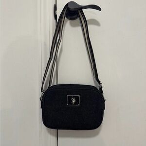 U.S. Polo Assn. Denim Crossbody Bag Black